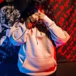 Bow Era Hoodie Beige